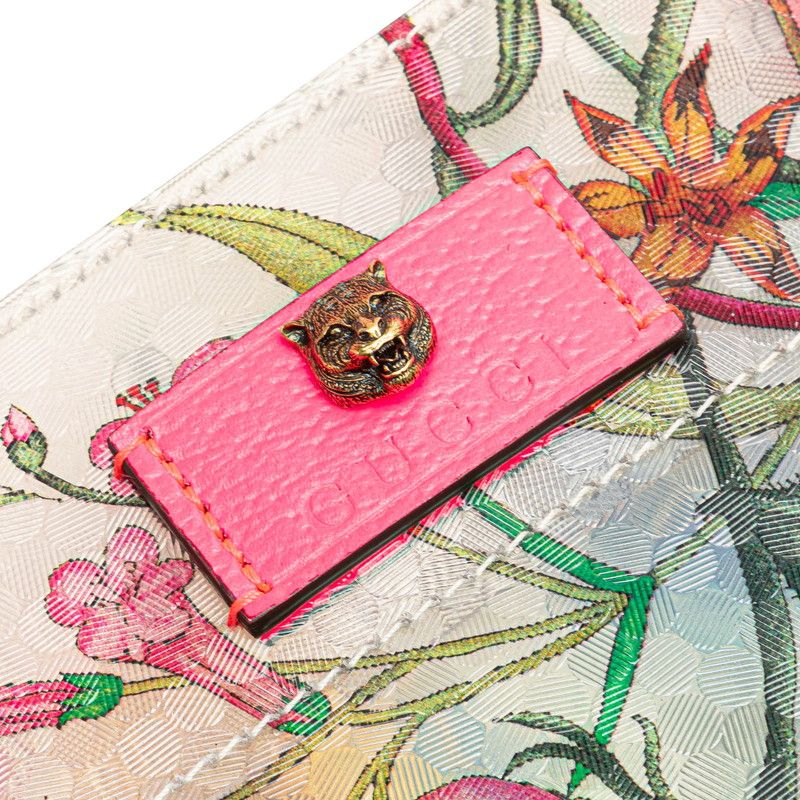 グッチ フローラ トートバッグ 548713 GUCCI SALE 美品 グッチ フローラ クリアバッグ 548713
