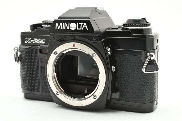 | 動作 済み MINOLTA X-500 ボディ シャッター全速 露出計OK 4735_13_90