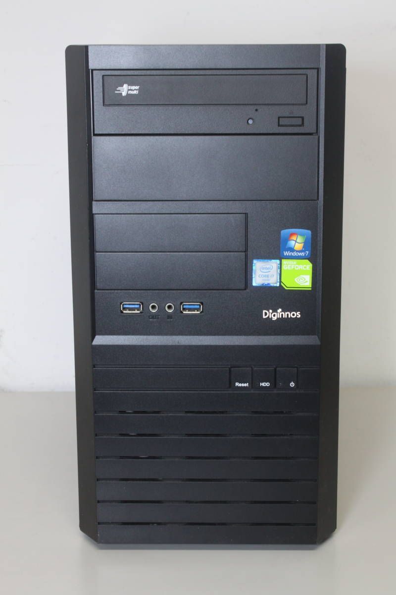 中古ゲーミングPC/Win11/Intel Core i7-6700T/SSD500GB/メモリ16GB/デスクトップPC ④ 中古ゲーミングPC/Win11/Intel Core i7-6700T/SSD500GB/メモリ16GB