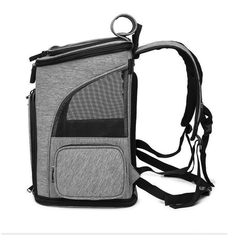 ペットキャリーリュック 犬猫用 バッグ型 携帯便利 旅行用