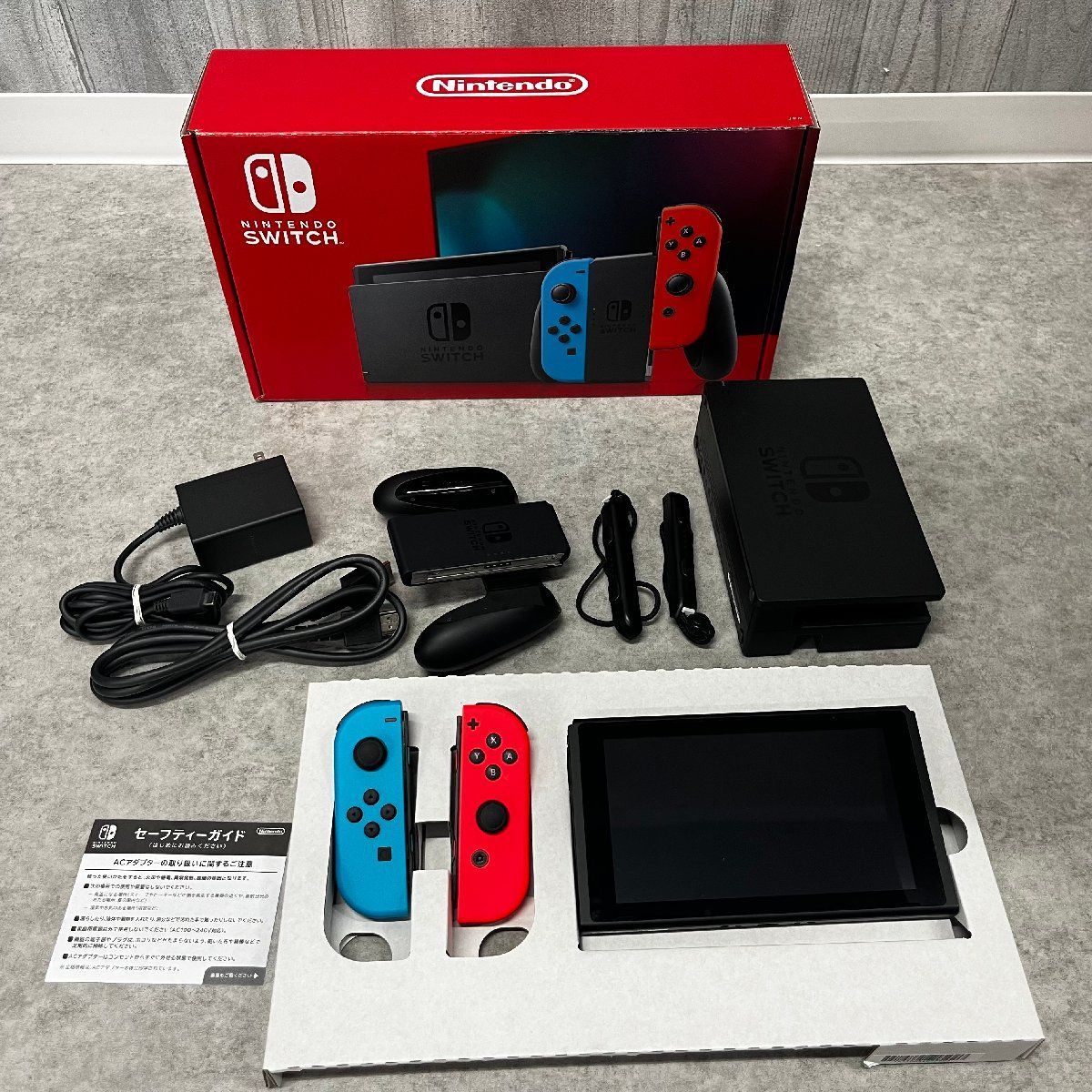 ◎J209 Nintendo Switch ネオンブルー ネオンレッド スウィッチ 任天堂