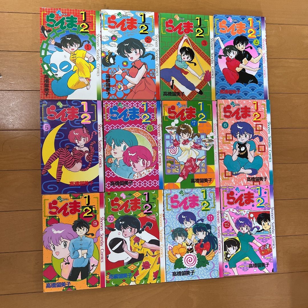 らんま1/2全巻 1〜38巻全38巻初版第1刷発行36巻 重版 2巻 高橋留美子