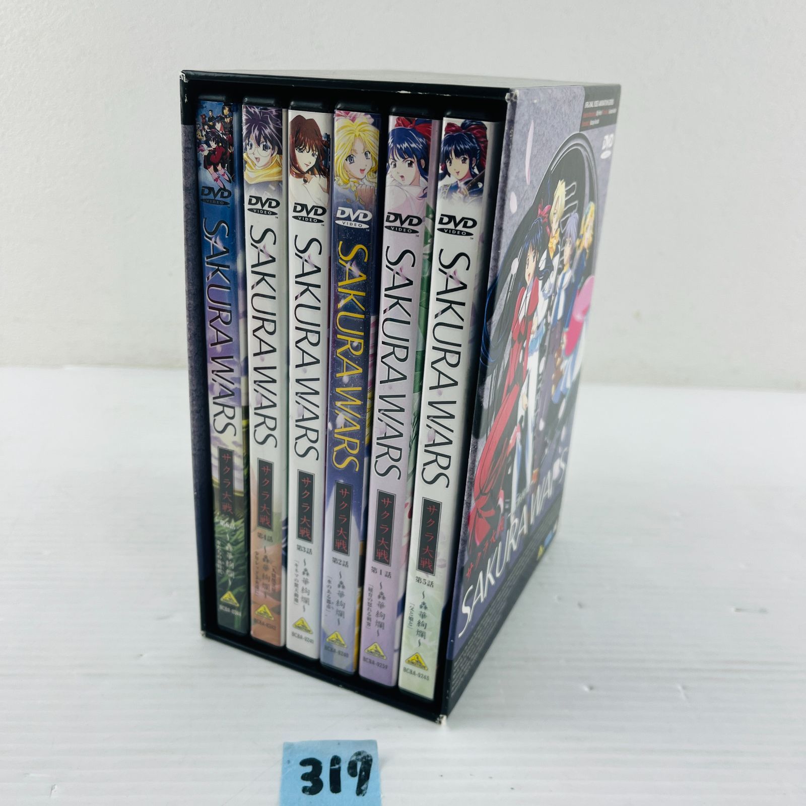 ◇317【通電動作OK】DVD BOX サクラ大戦 ~轟華絢爛~ SAKURA WARS 第1~6