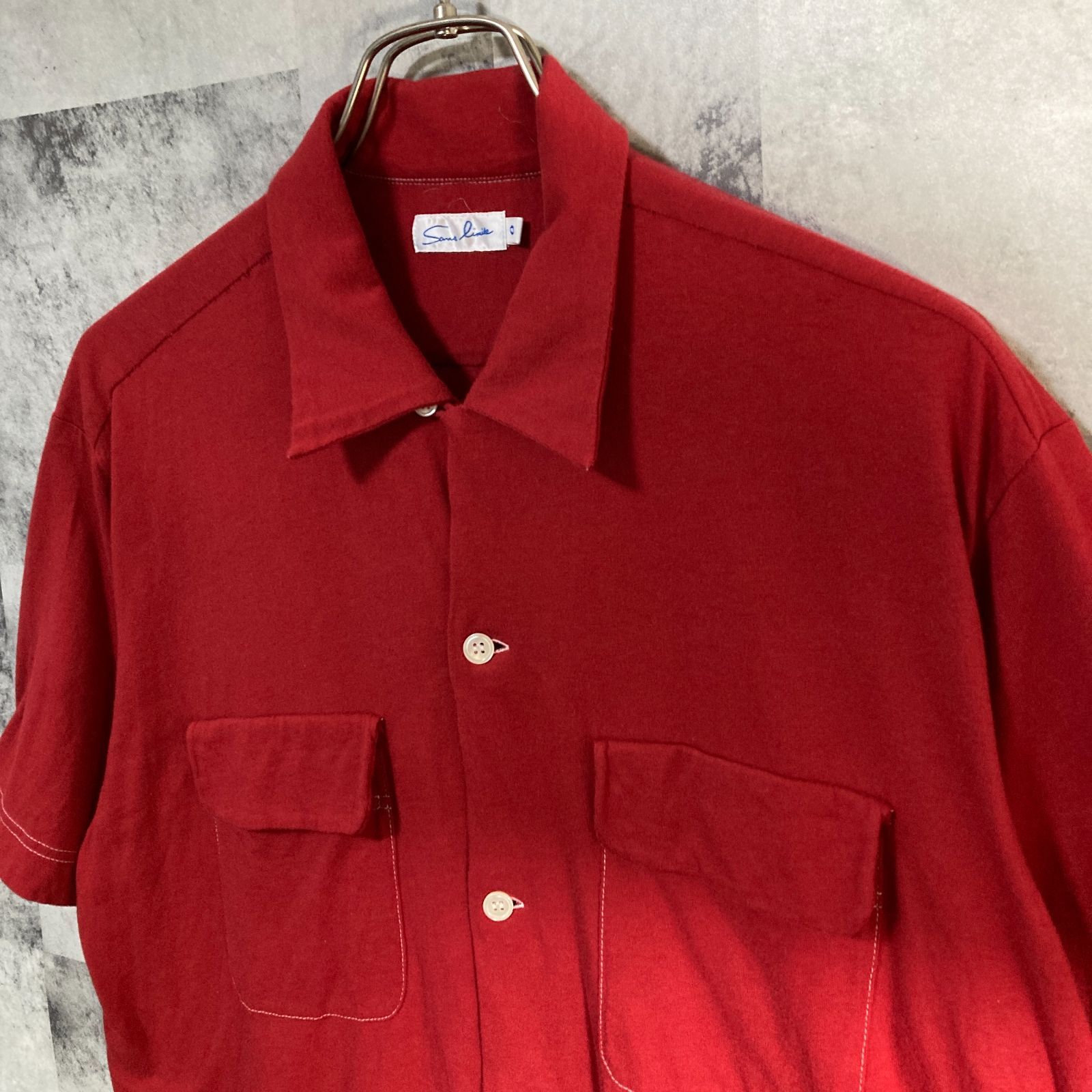 Sans limite半袖シャツ Sans Limite / 0番手極太ステッチシャツ | Dresswell（ドレス