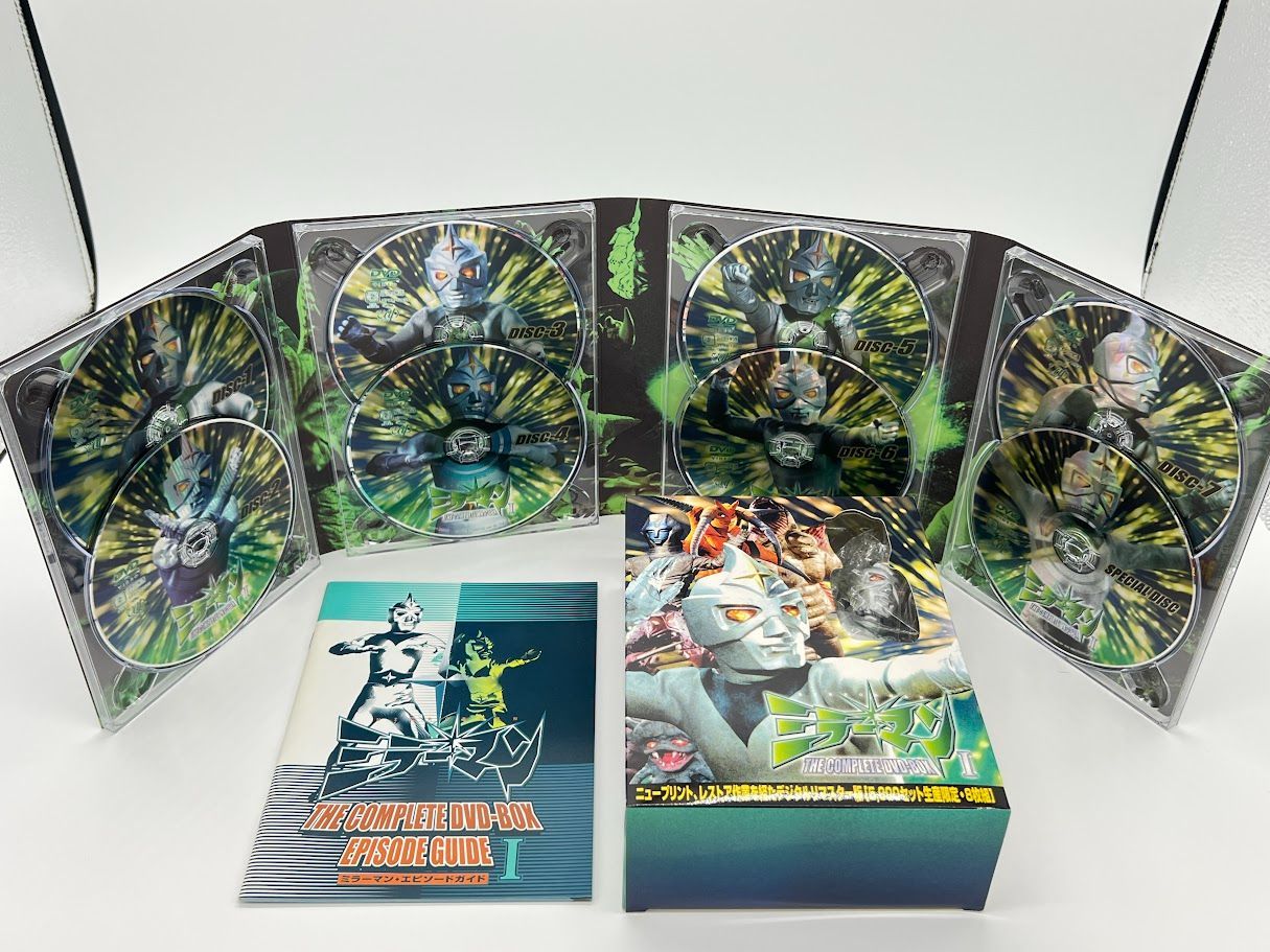フィギュア付き】ミラーマン the complete DVD-BOX I - メルカリ