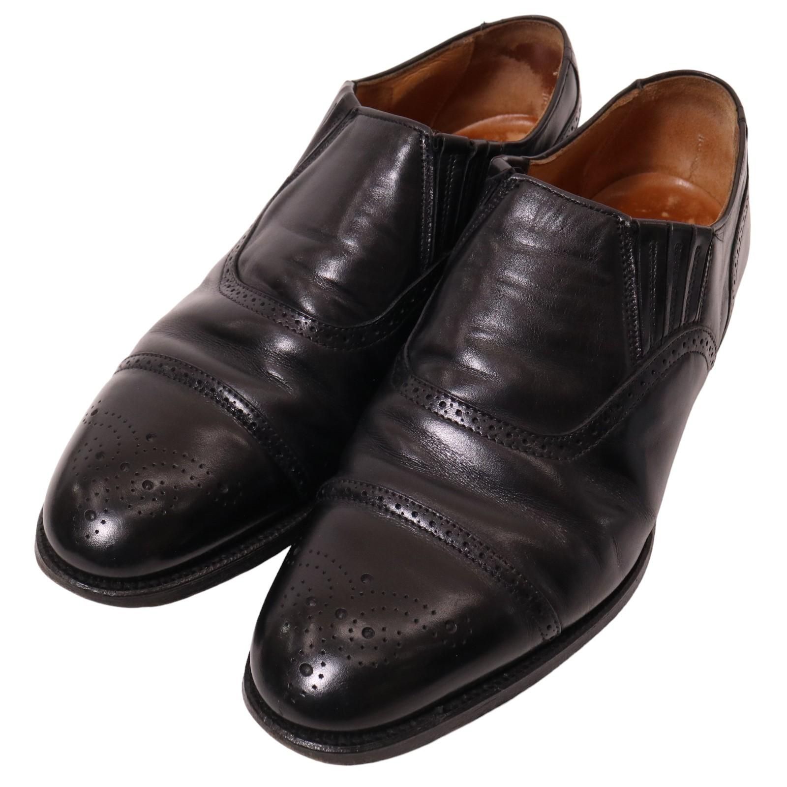 NEW&LINGWOOD ニュー&リングウッド パンチドキャップトゥ ブローグ 