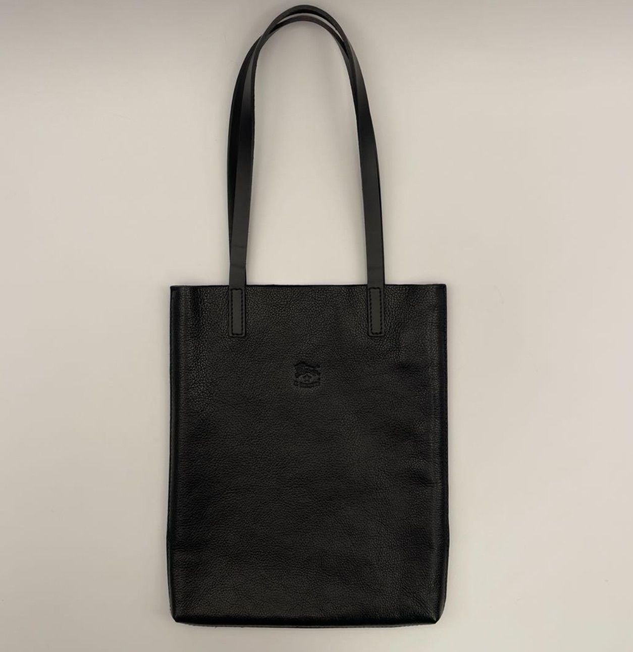 ✨美品 IL BISONTE 本革レザートートバッグ ブラック ミニサイズ 