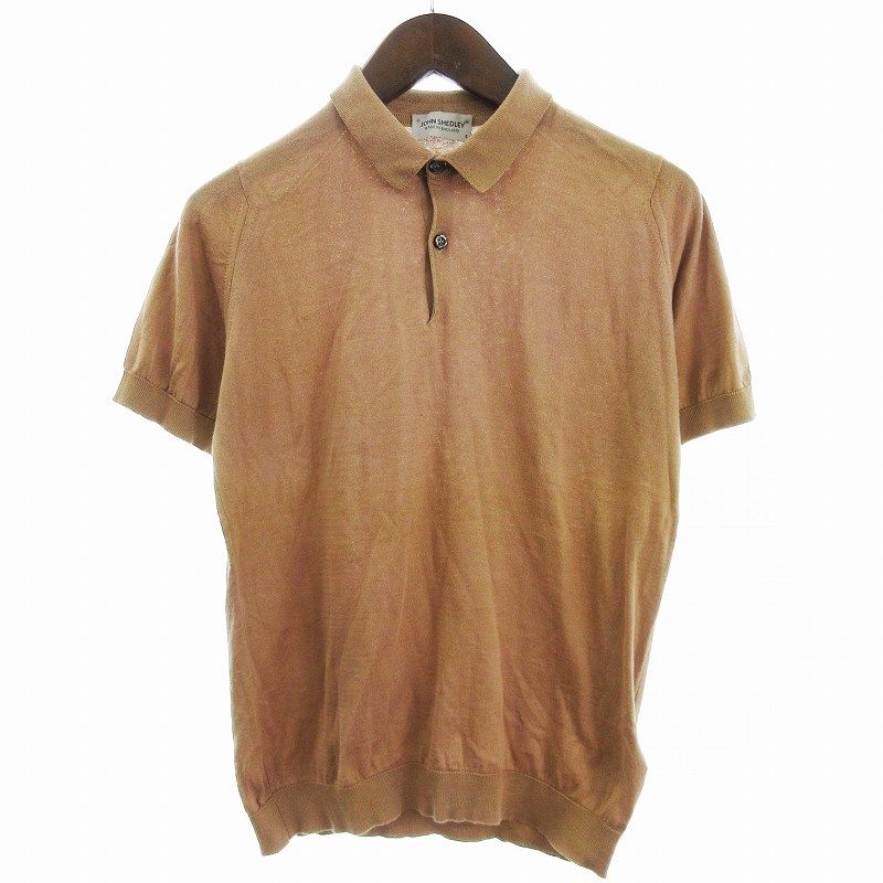 ジョンスメドレー JOHN SMEDLEY ポロシャツ カットソー ニット地