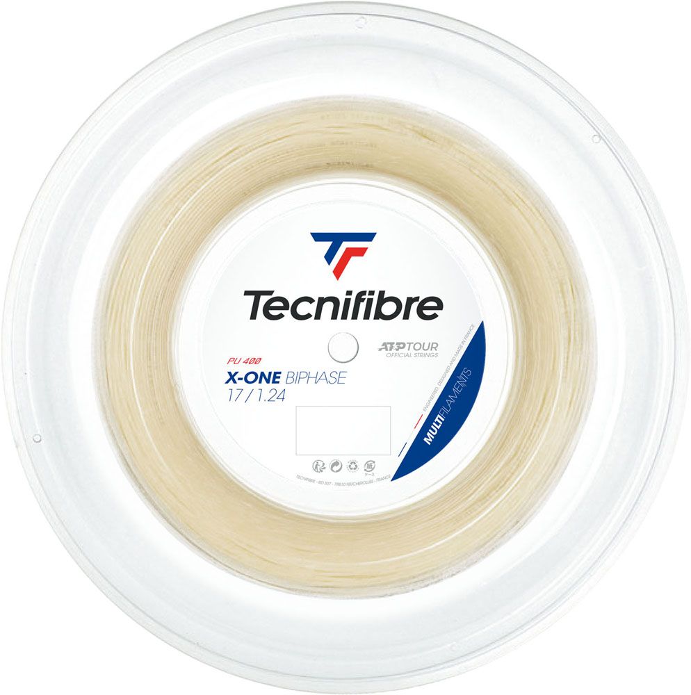 テクニファイバー Tecnifibre テニス X-ONE BIPHASE ナチュラル 1.30 200m ナチュラル 硬式テニス ストリング ガット 部活 クラブ サークル メンテナンス ラケット 練習 01RXO130XN ナチュラル