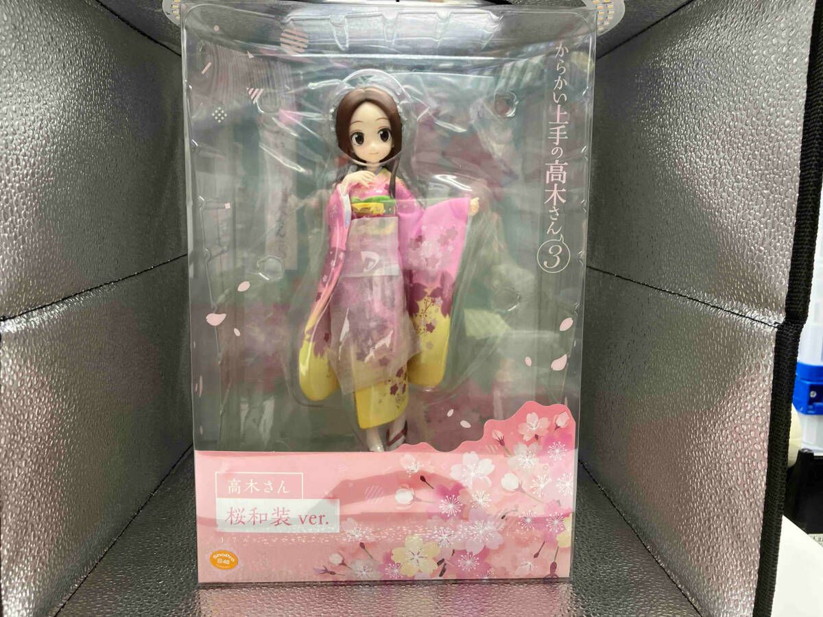 美品 フリュー 高木さん 桜和装ver. 1/7 からかい上手の高木さん