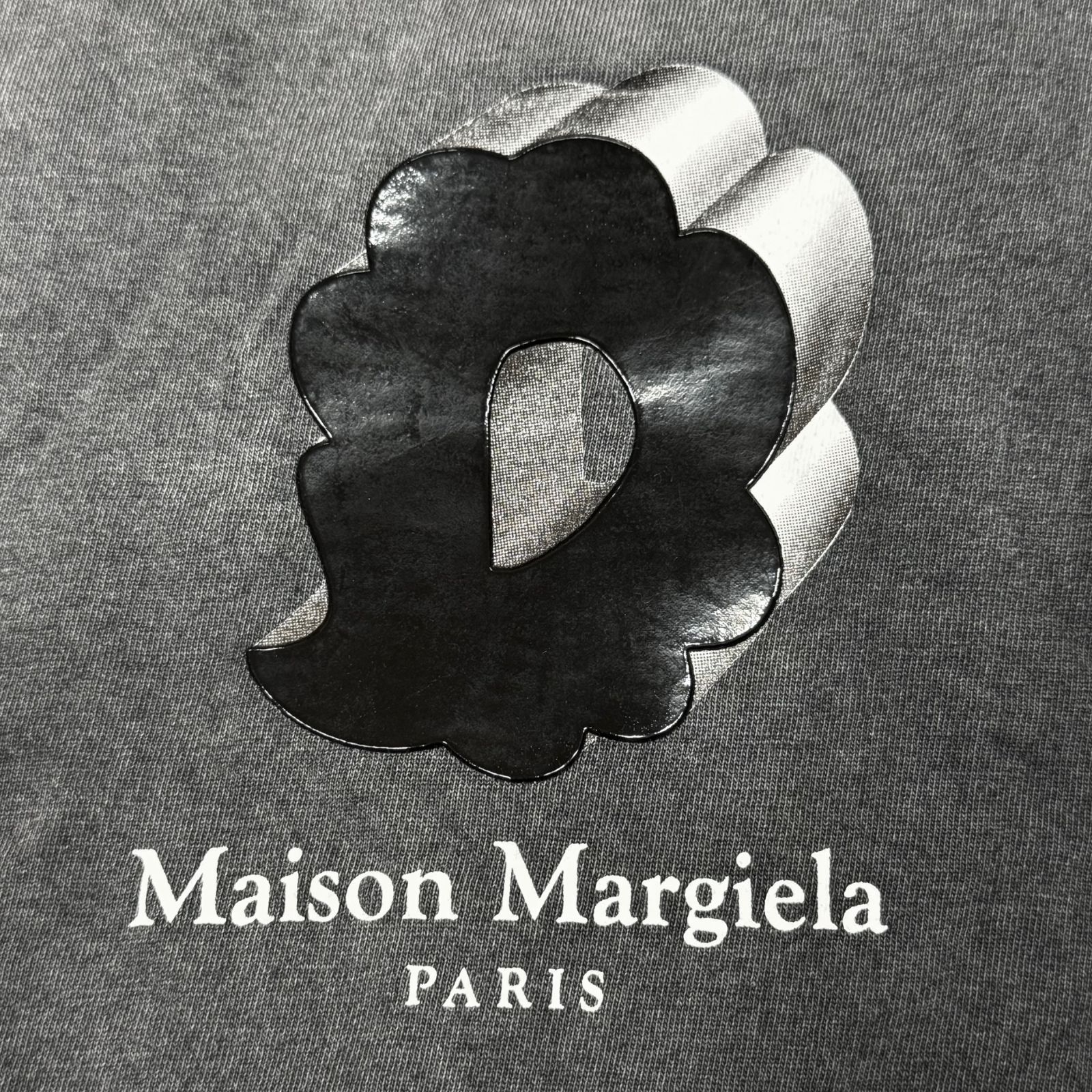 国内正規 Maison Margiela 22SS Oversize Wash Bubble Logo TEE 