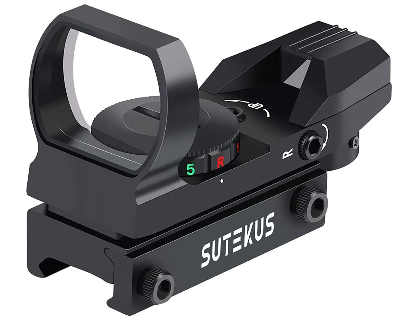 【特価商品】Sutekus 【1 マルチドット 照準器 ドットサイト 2色 4パターン 20mmレール規格対応[正規品] (照準器本体のみ)