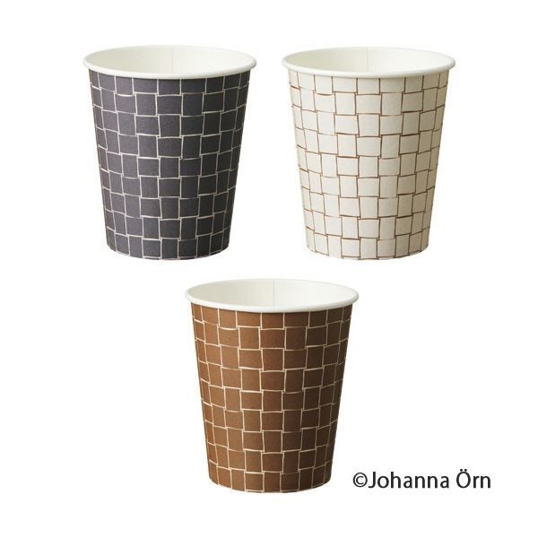 (まとめ) TANOSEE 紙コップ Basket(バスケット) 205ml(7オンス) 1パック(80個) 【&times;5セット】