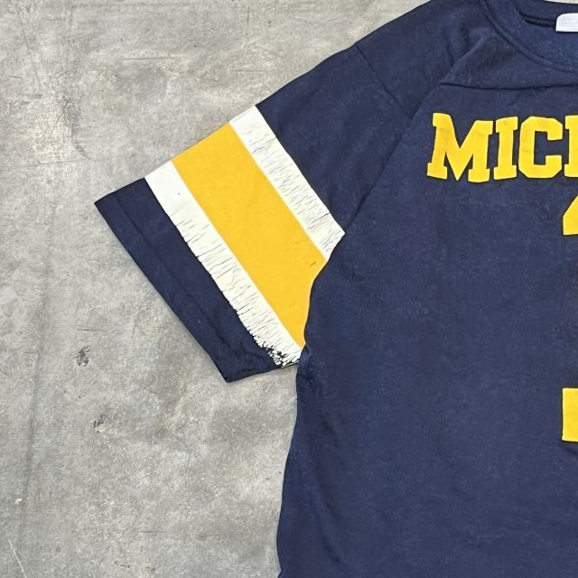 MICHIGAN / ミシガン】フットボールTシャツ - メルカリ