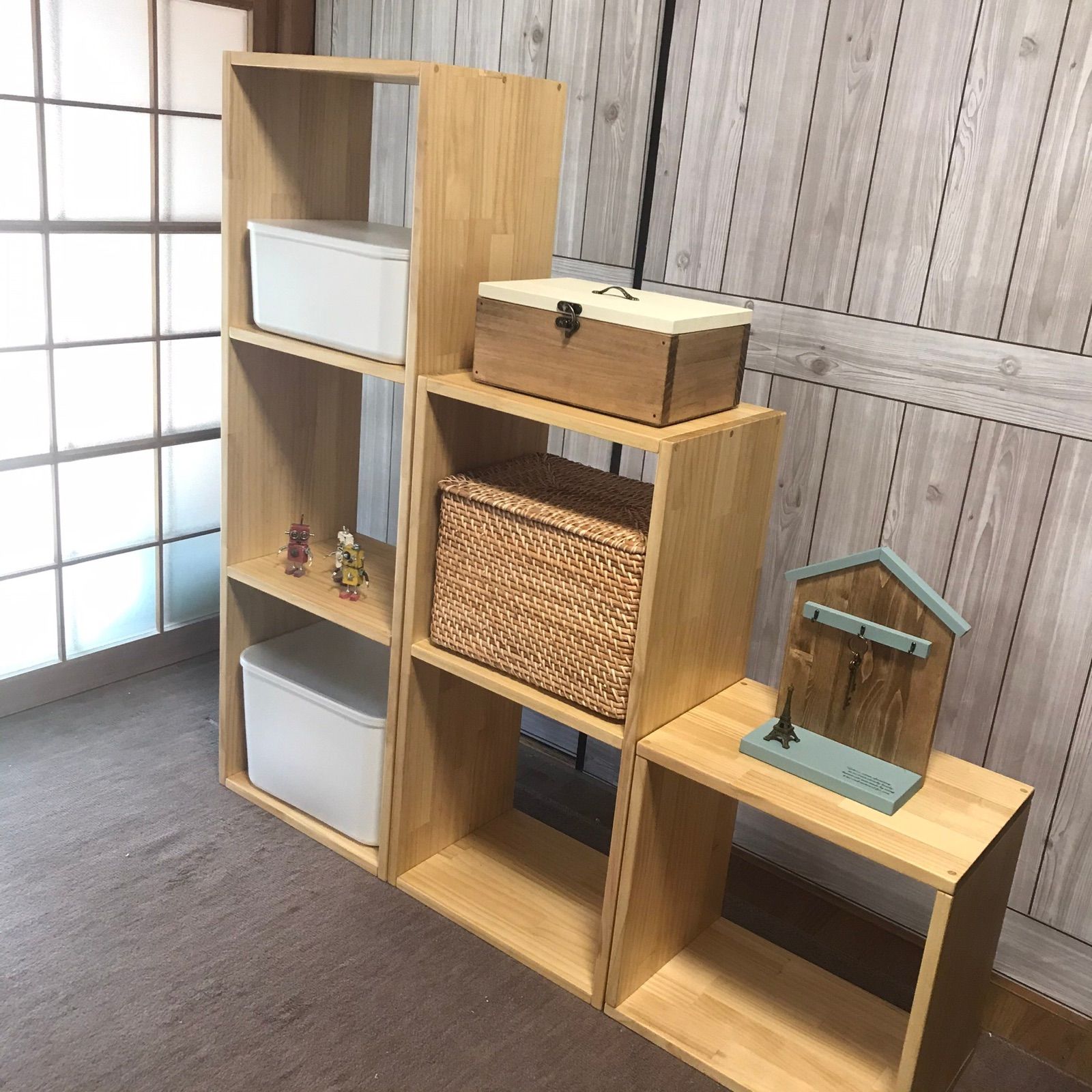 【オープンシェルフ3点セット】アレンジ多彩のオープンシェルフ新発売3色から選べる オープンシェルフ3点セット】アレンジ多彩のオープンシェルフ新発売3色