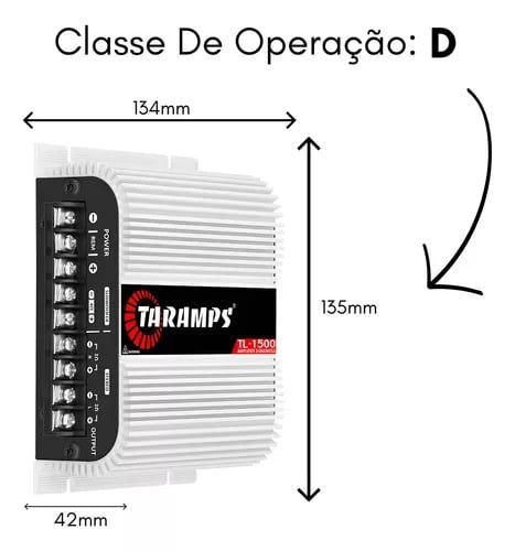 Taramps TL1500 3チャンネル アンプ 2Ω Dクラス カーオーディオ カースピーカー - メルカリ