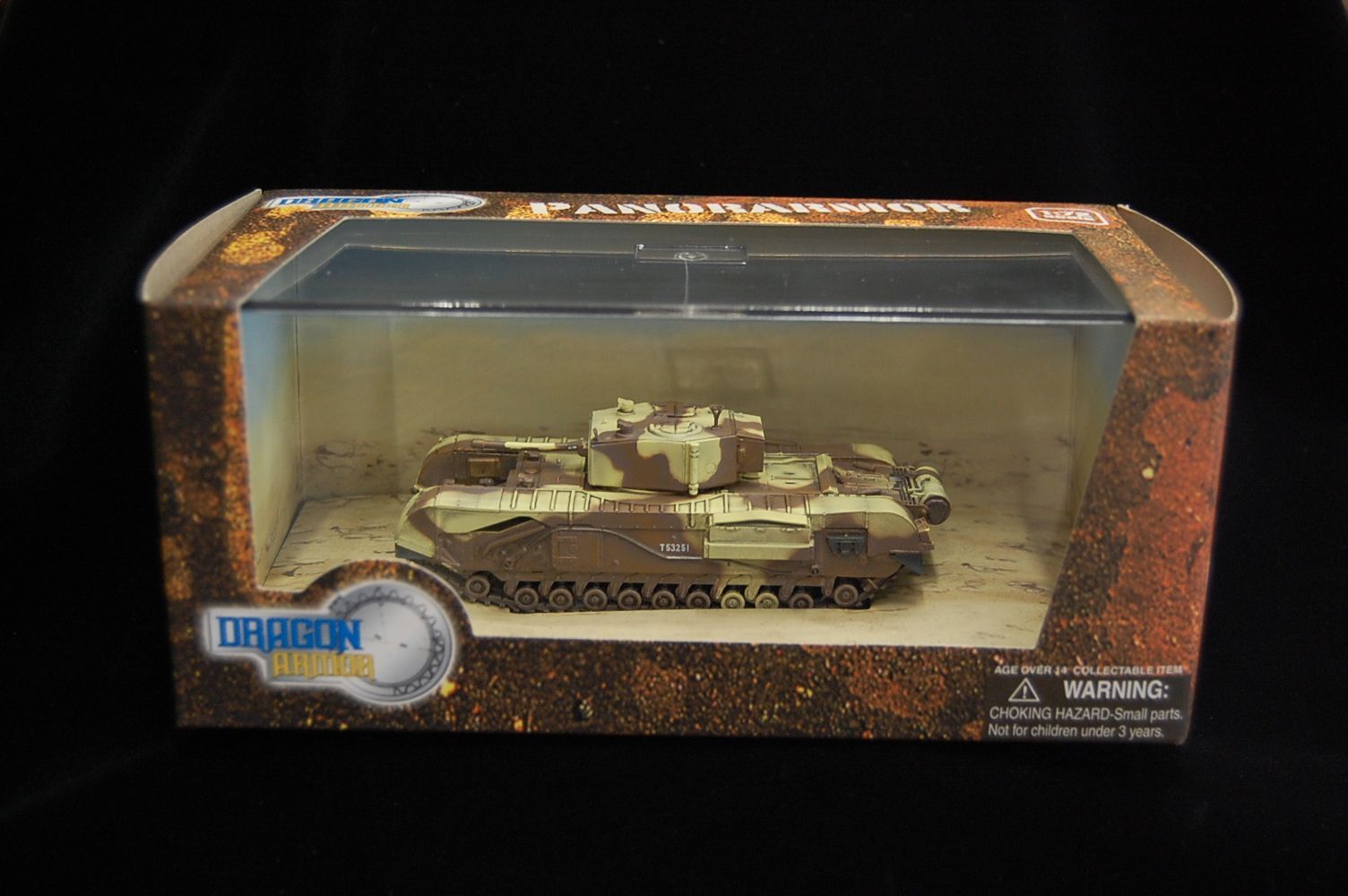 ドラゴンアーマー 1/72 WW.II イギリス陸軍 チャーチル歩兵戦車