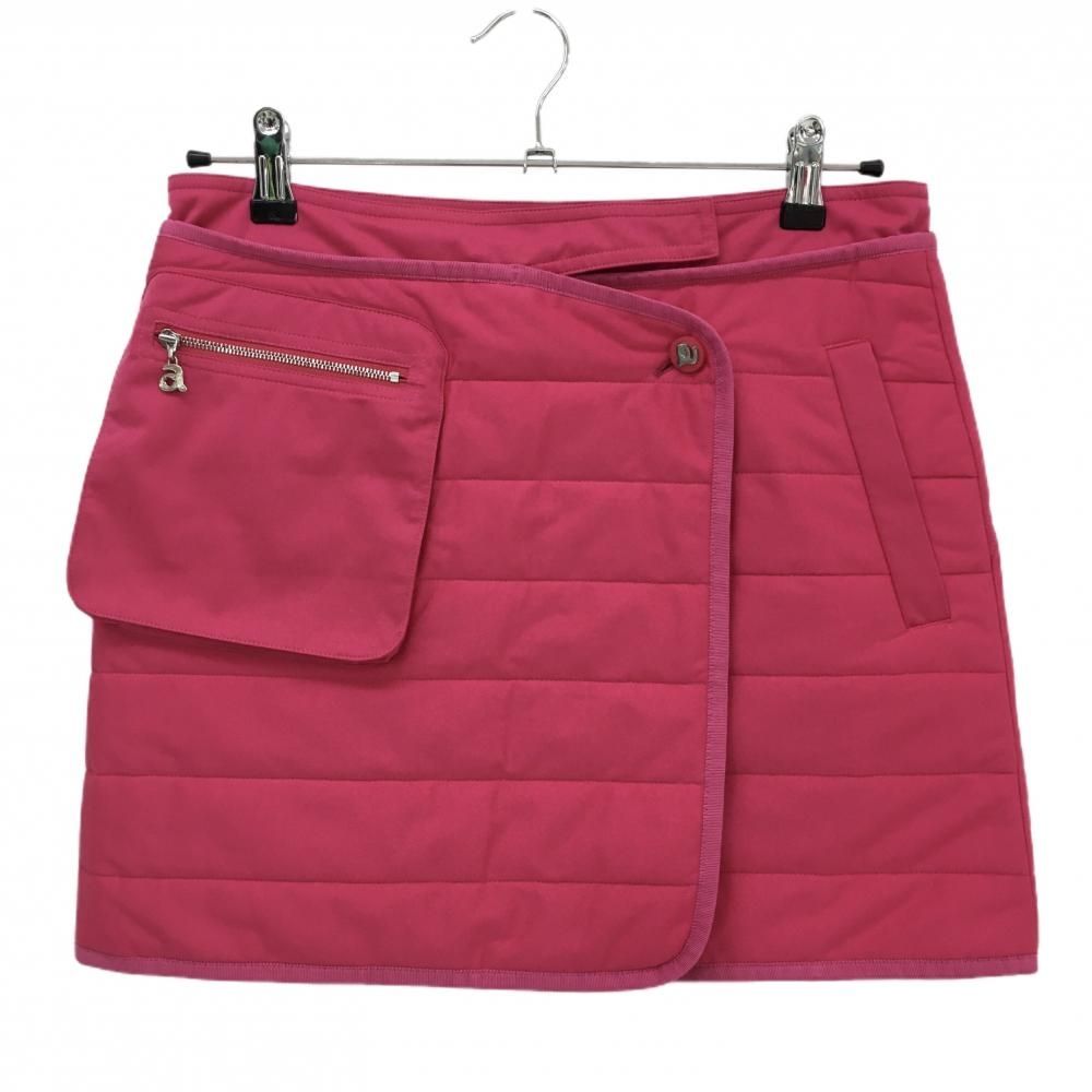 アルチビオ 中綿巻きスカート ピンク ビッグポケット レディース 38 M ゴルフウェア archivio