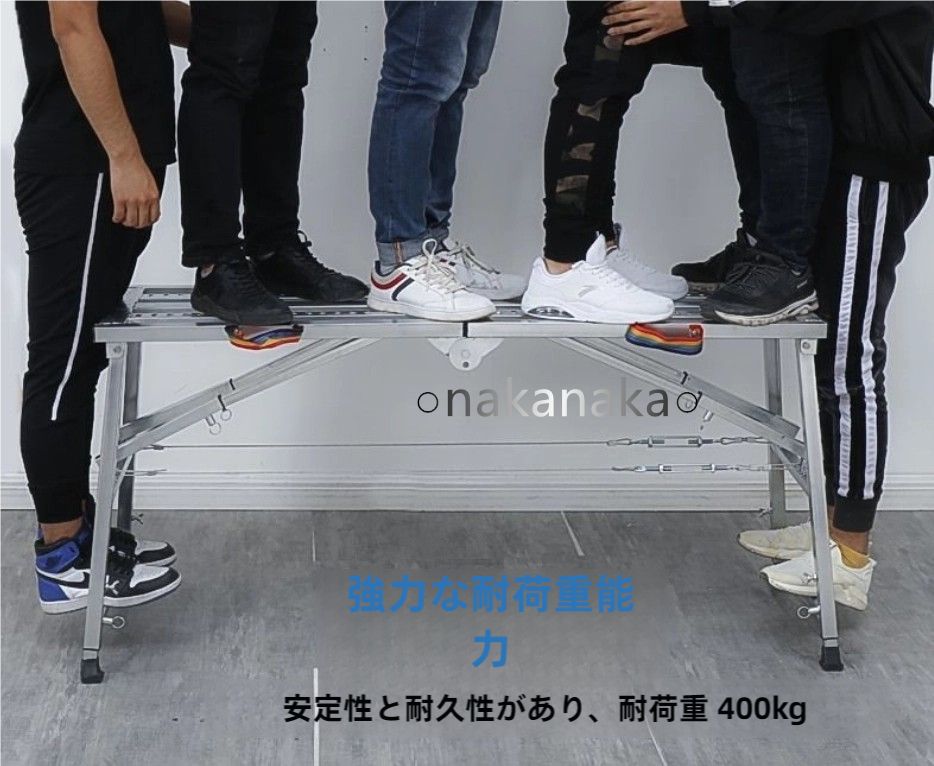 この商品も注目されています 強化折り畳み馬椅子昇降增厚装修馬椅子双支持室内パテ脚手棚梯子馬椅子