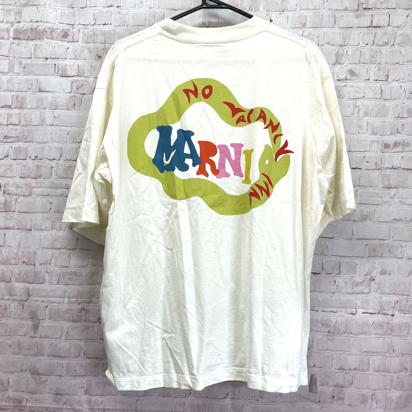 美品 マルニ×ノー バカンシー イン Snake Logo Tシャツ 44 - メルカリ