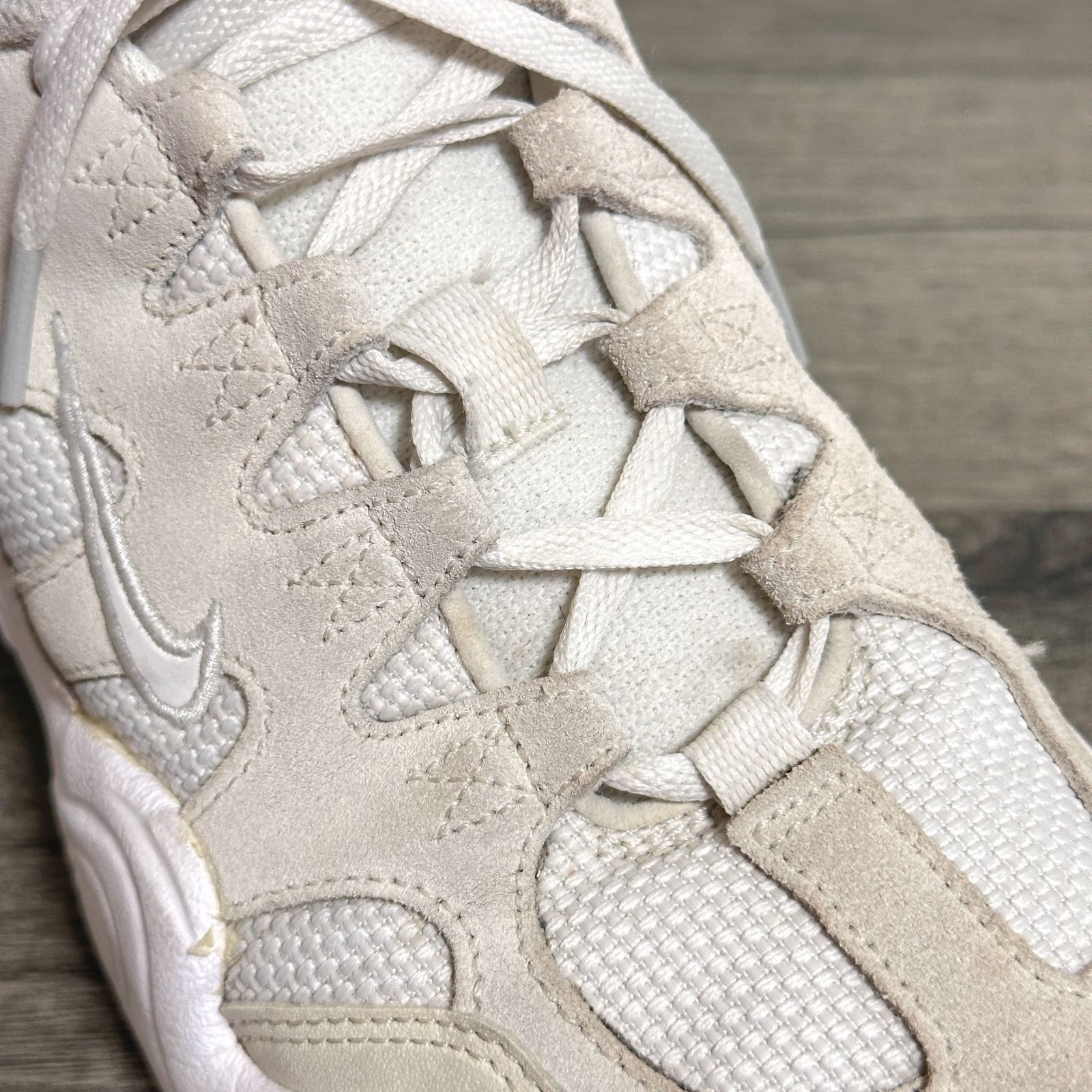 NIKE ウィメンズ テックヘラ DR9761-100 スエード×テキスタイル スニーカー 25cm 白 - メルカリ