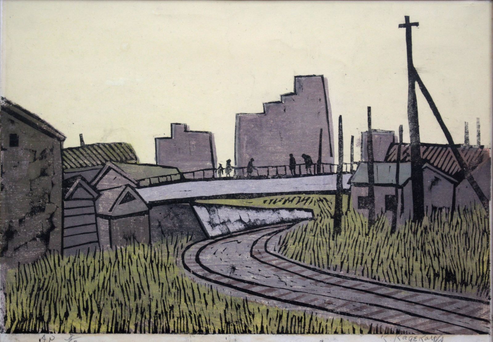 景川弘道『風景』木版画【真作保証】 絵画 景川弘道『風景』木版画【真作保証】 絵画 - メルカリ