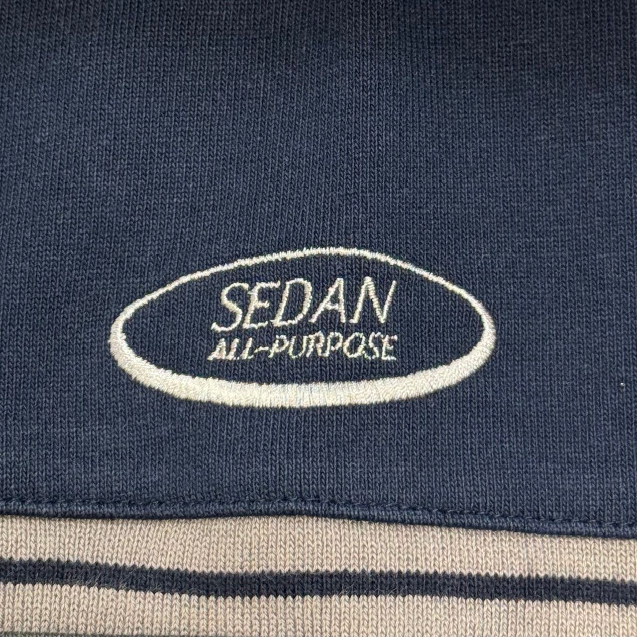 参考上代22000円 未使用品 SEDAN ALL-PURPOSE 24AW Oval Logo Line Top 