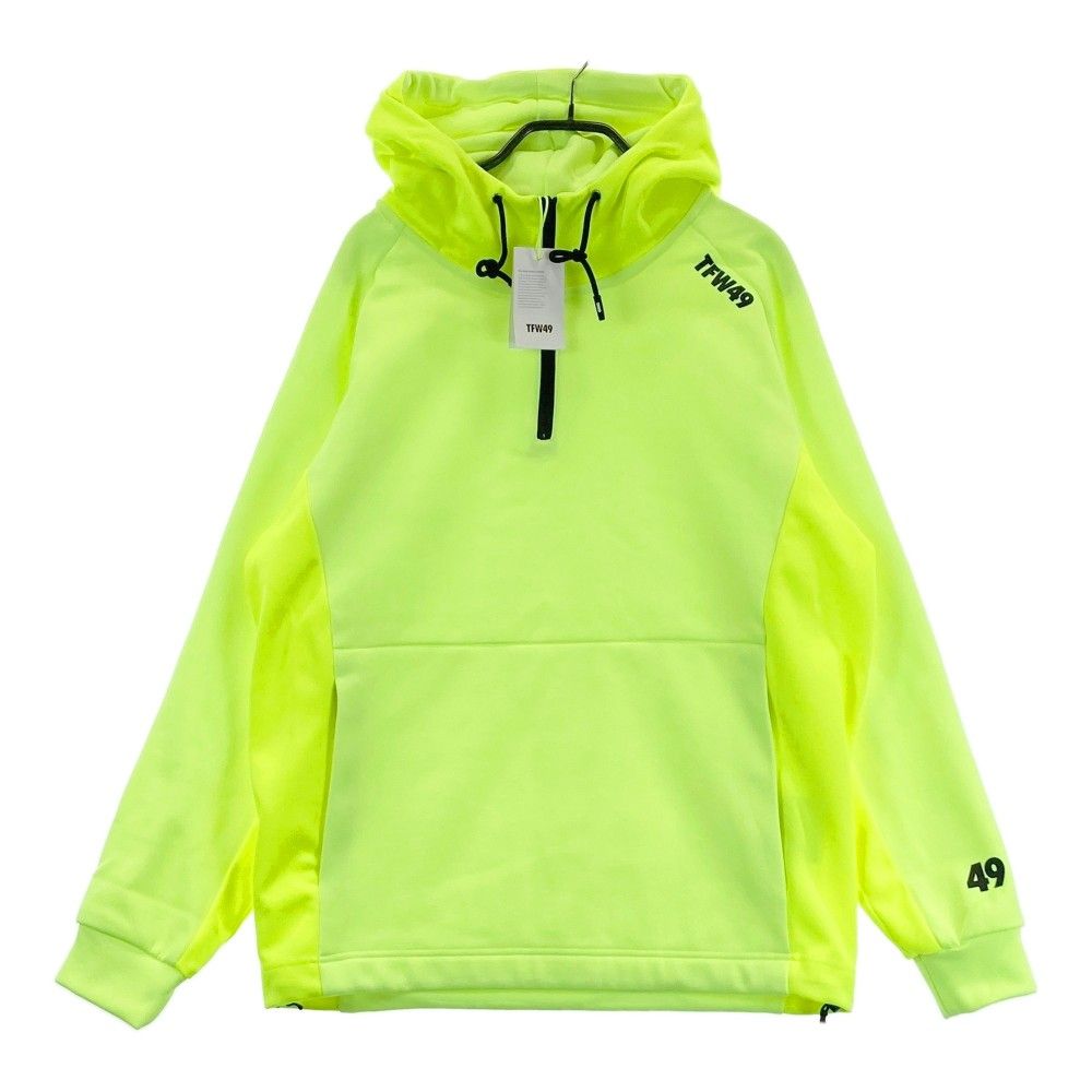 TFW49 　ジップパーカー　裏起毛　イエロー TFW49 ジップパーカー 裏起毛 イエロー - メルカリ