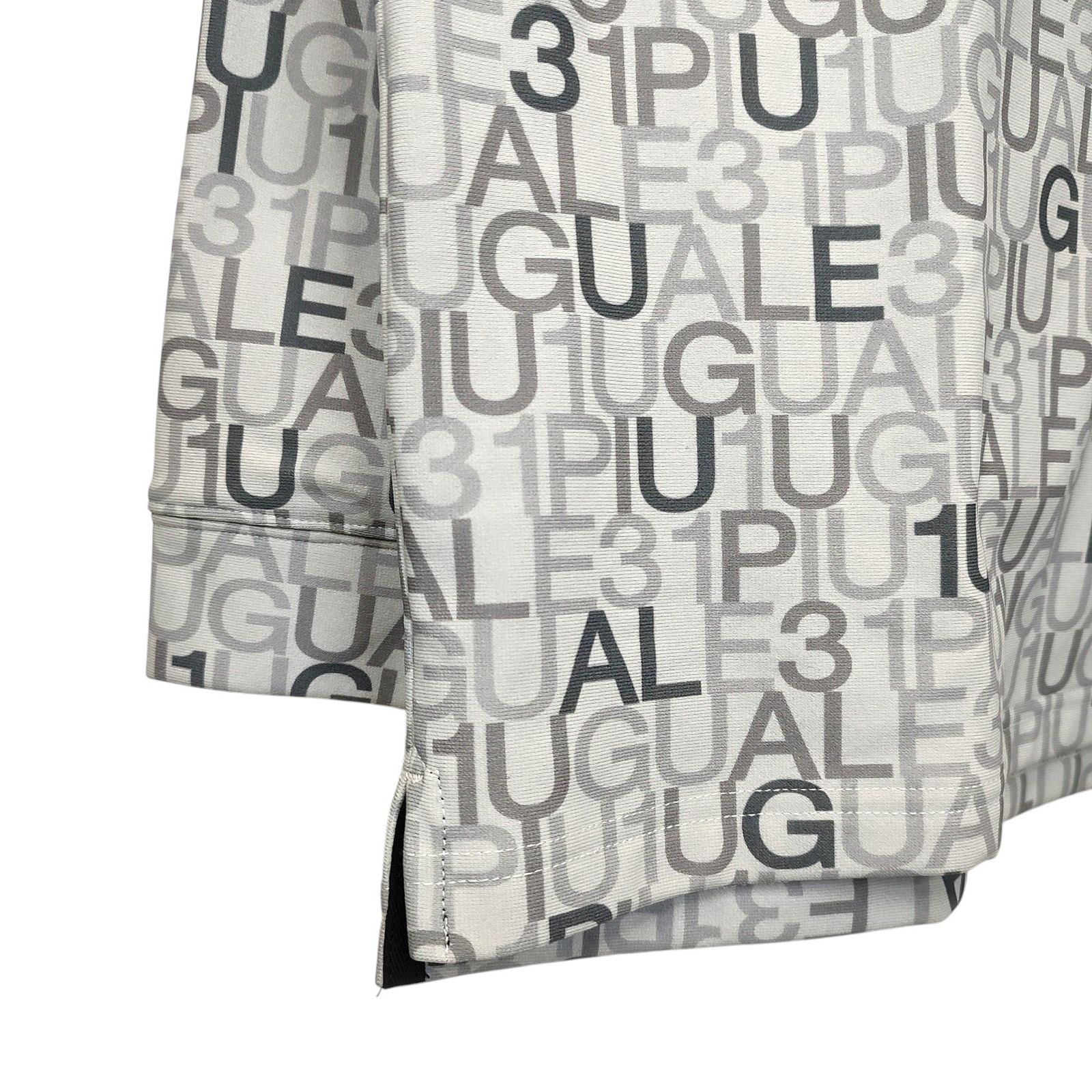 1PIU1UGUALE3 GOLF ウノピュウノ ゴルフ 113 GOLF L/S MOCK NECK LOGO