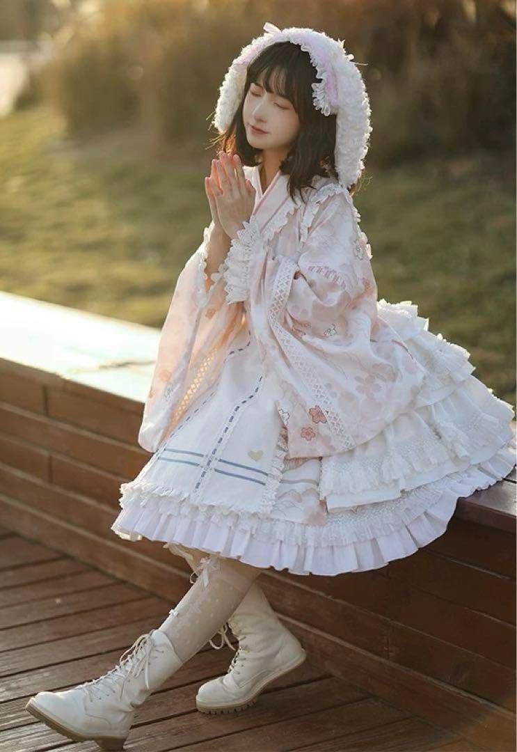 和服風ロリータワンピース