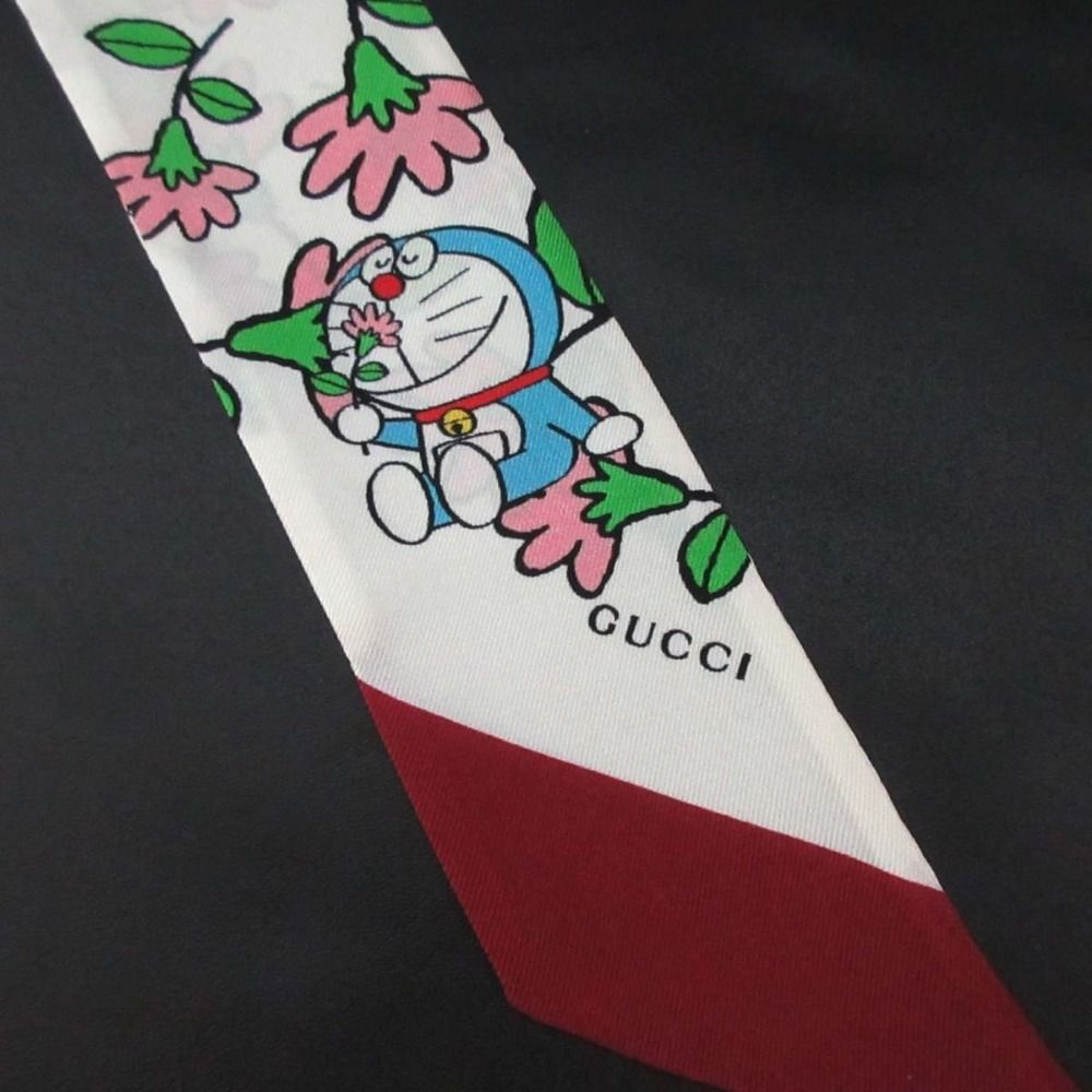 新品同様 21SS GUCCI×DORAEMON グッチ×ドラえもん シルク100