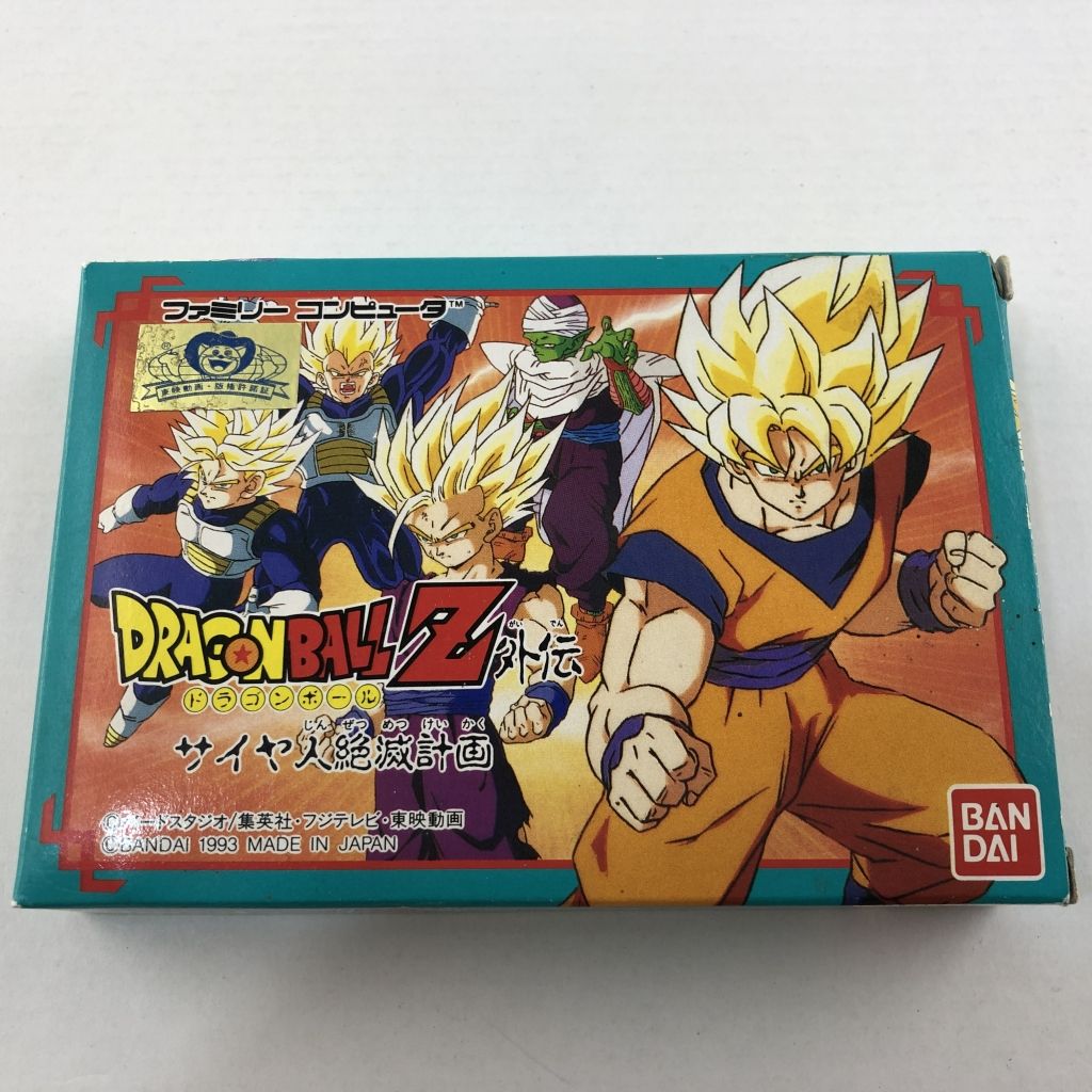 01w-0640 〇 レトロゲームソフト ファミコン ドラゴンボールZ外伝