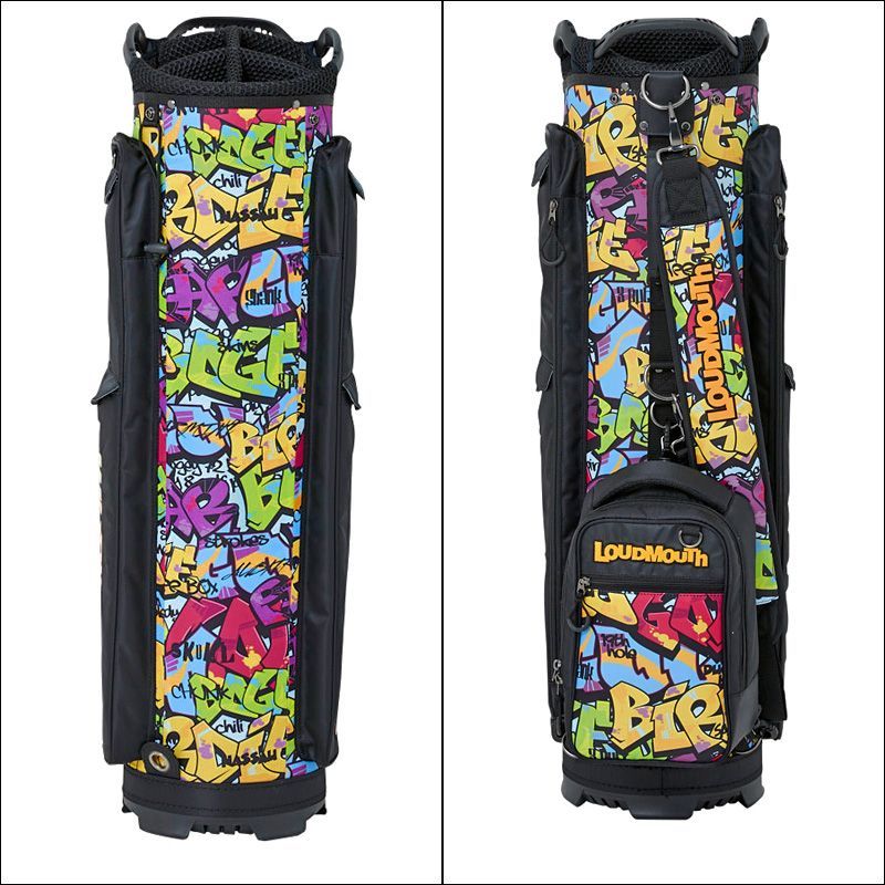 新品】ラウドマウス 8.5型 キャディバッグ Tags Neon