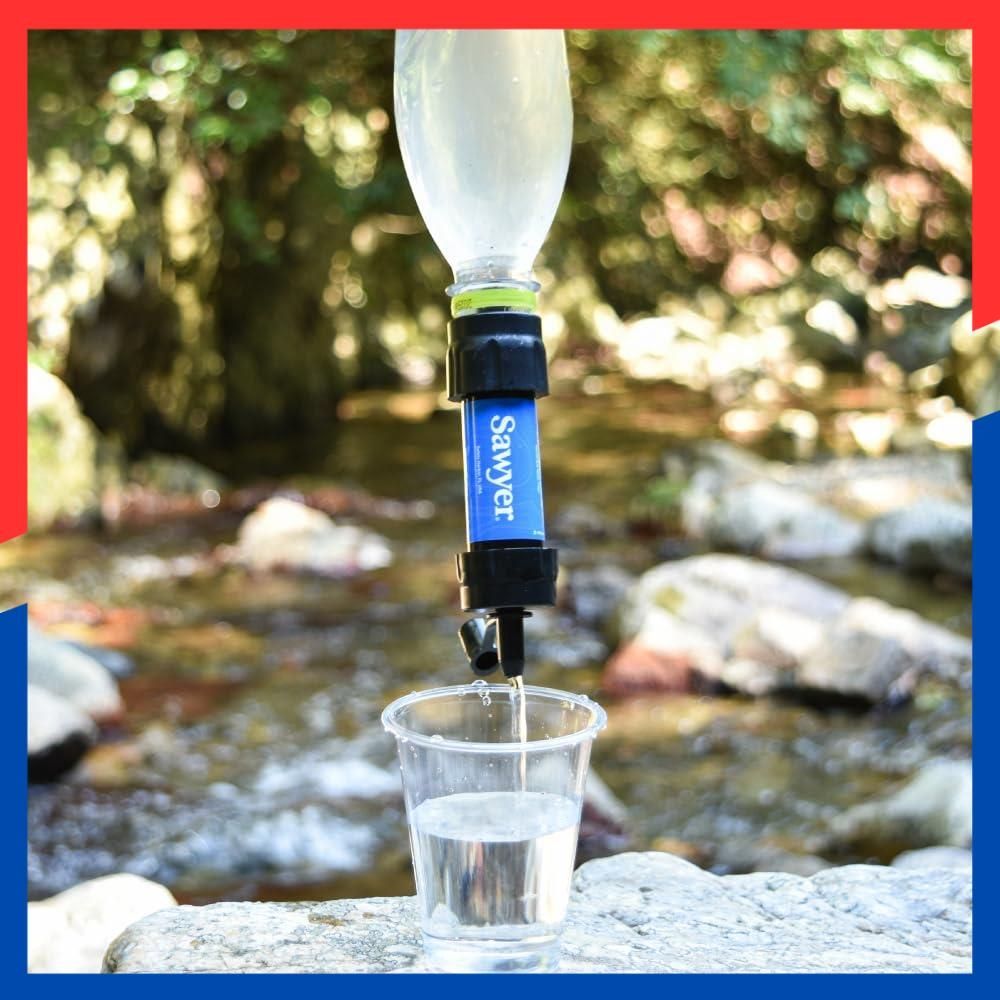 数量 登山 日本正規品 アウトドア用品 アウトドア キャンプ用品 キャンプ 非常用 災害用 防災アイテム 防災 ポータブル浄水器 浄水器 携帯浄水器 | SAWYER SP128 ミニ ソーヤー