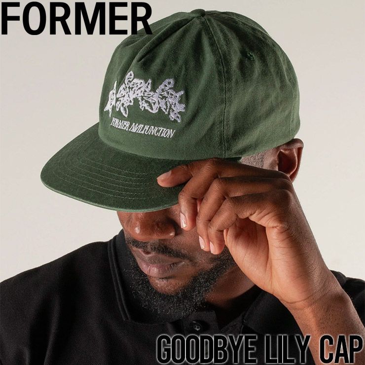 【送料無料】ストラップバックキャップ 帽子 FORMER フォーマー GOODBYE LILY CAP FHW-23301