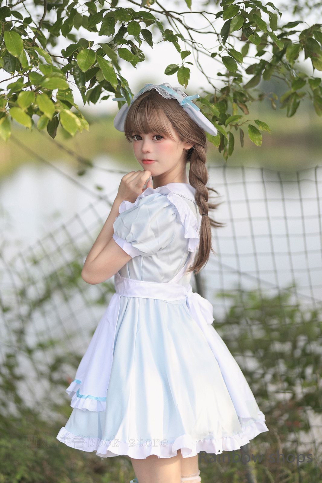 新品未使用 ハロウィン コスプレ レディース 大きいサイズ 4l メイド服 黒