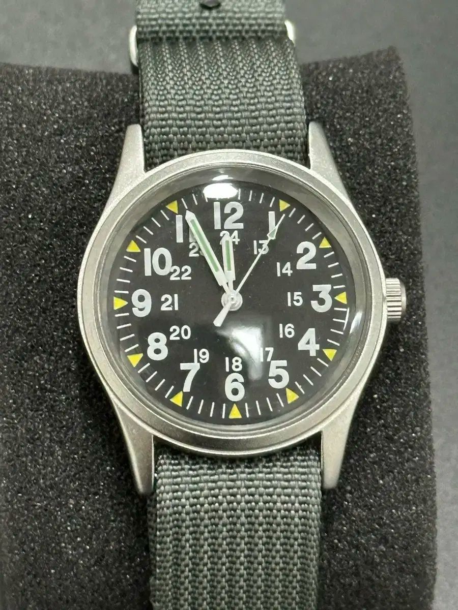 mwc 米国軍 時計 ＋ ウパン タイムピット ナトーストラップ 36mm