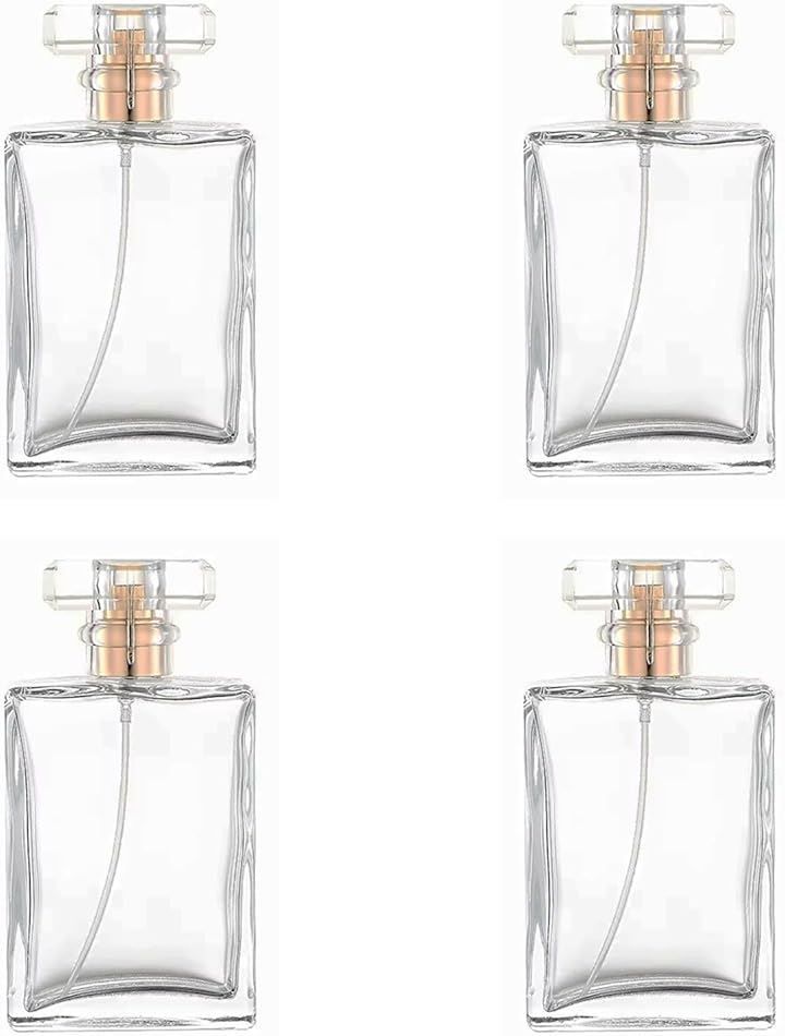 EXDUCT 香水アトマイザー ガラス 詰め替え 香水瓶 携帯用 クリア