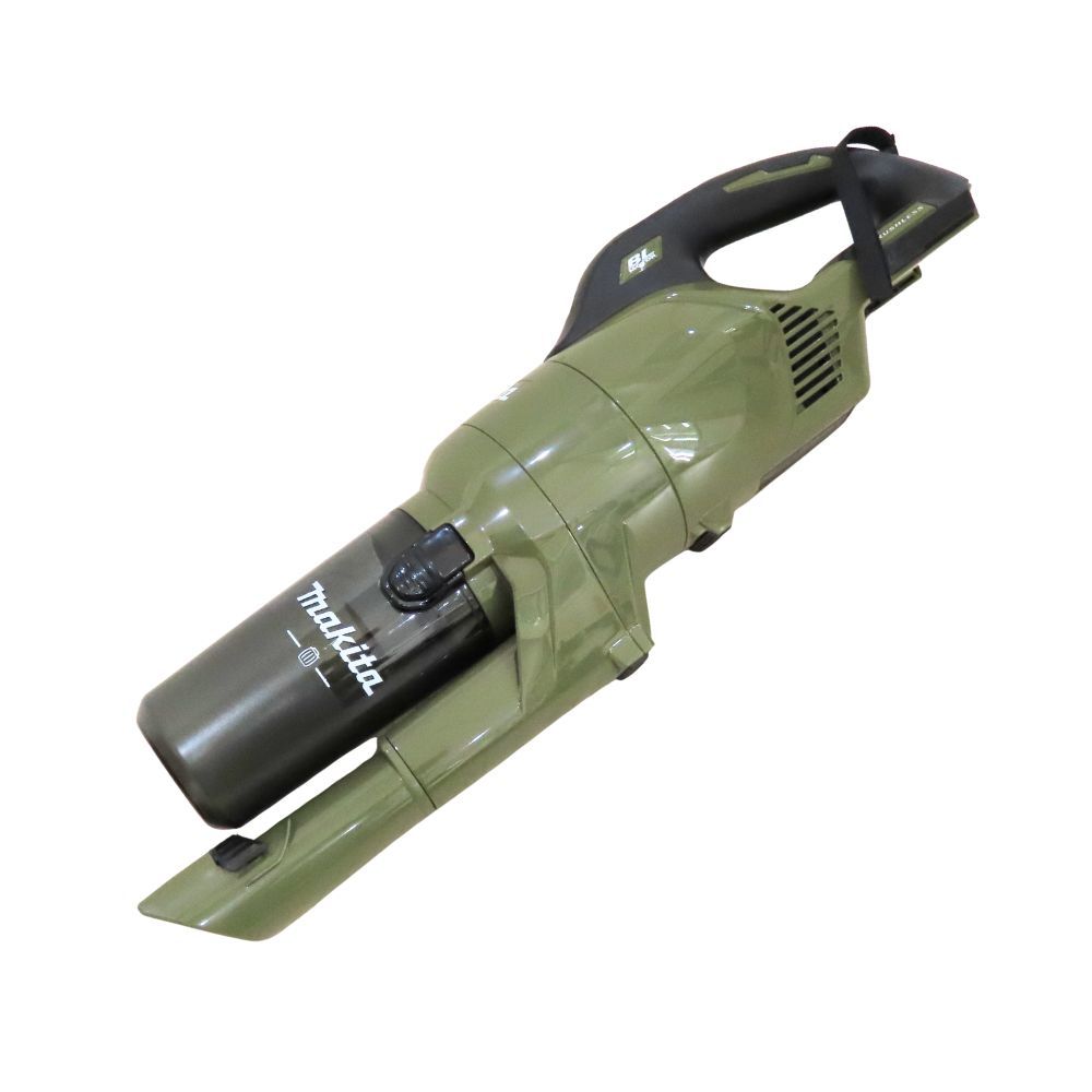 Makita マキタ 充電式クリーナー オリーブ 掃除機 サイクロン一体式 コードレス ハンディクリーナー スティッククリーナー 家電 パワフル 低騒音 簡単ゴミ捨て ワンタッチ取り外し LEDライト付 型番 CL286FDRFO A2403899