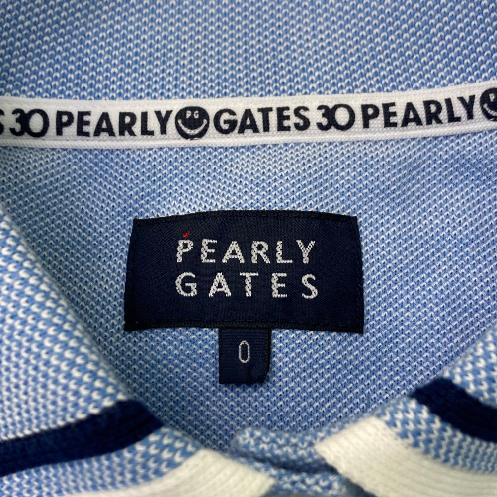 PEARLY GATES - PEARLY GATES 半袖ワンピース　30周年モデル PEARLY GATES ワンピース 「PEARLY GATES」コットンカノコ半袖
