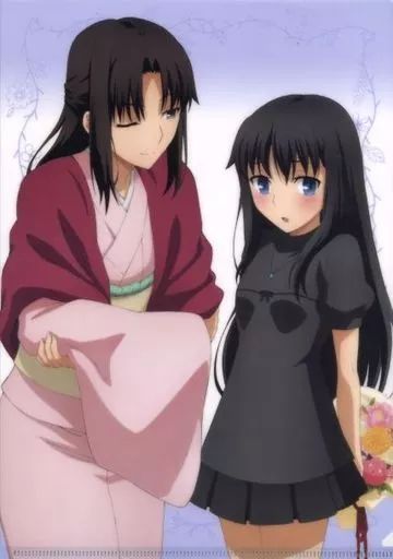 非売品 両儀式＆両儀未那 A4クリアファイル 非売品 両儀式＆両儀未那 A4クリアファイル