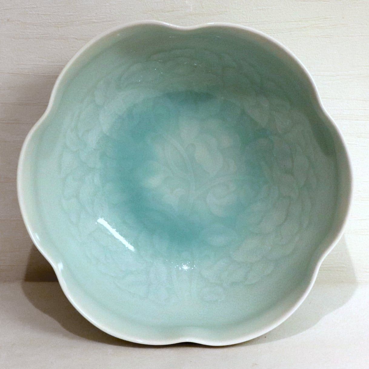 快山窯　青白磁　菓子鉢 快山窯・青白磁・菓子鉢・No.200704-72・梱包サイズ60 - メルカリ