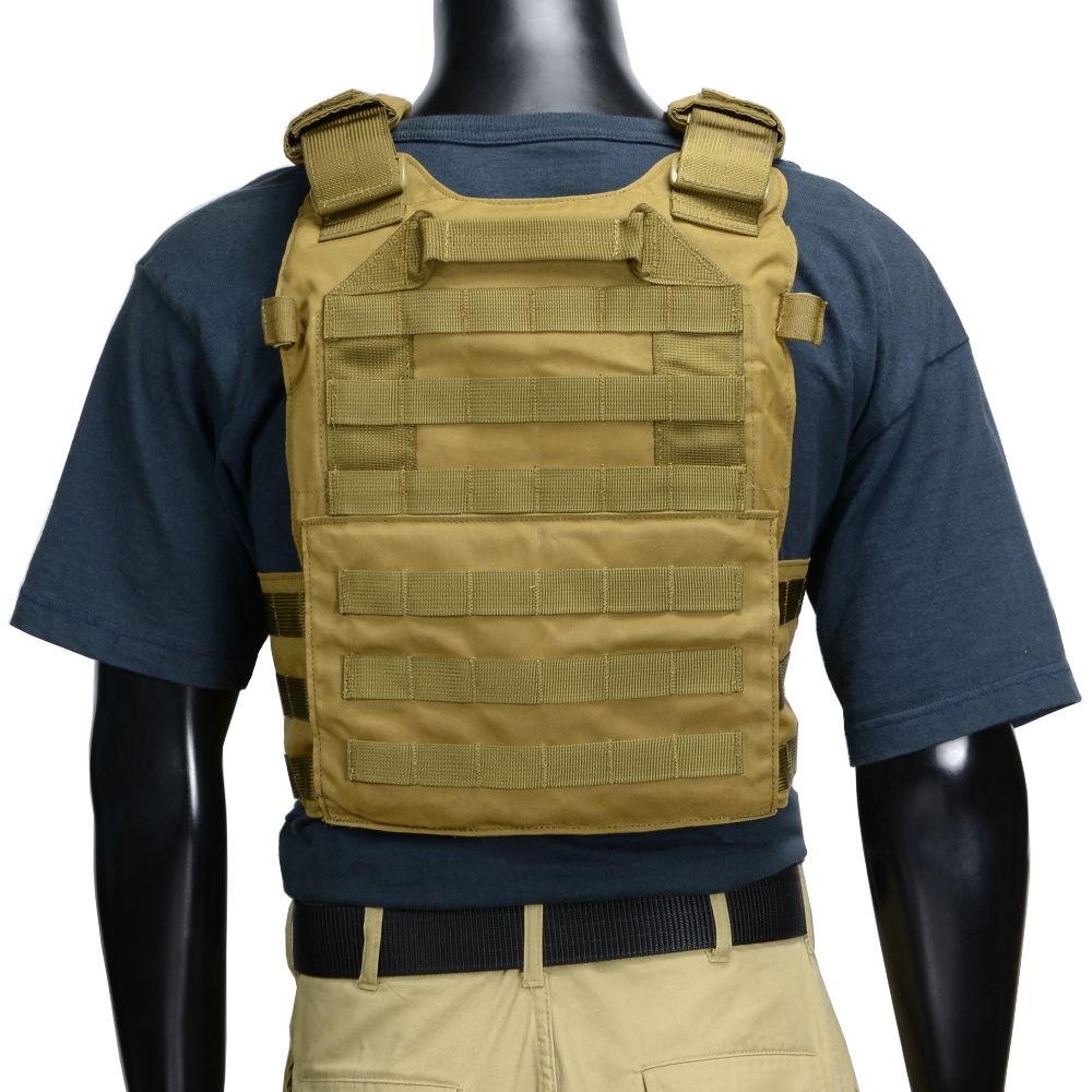 LBX Tactical モジュラー プレートキャリア LBX-0300 [ コヨーテ