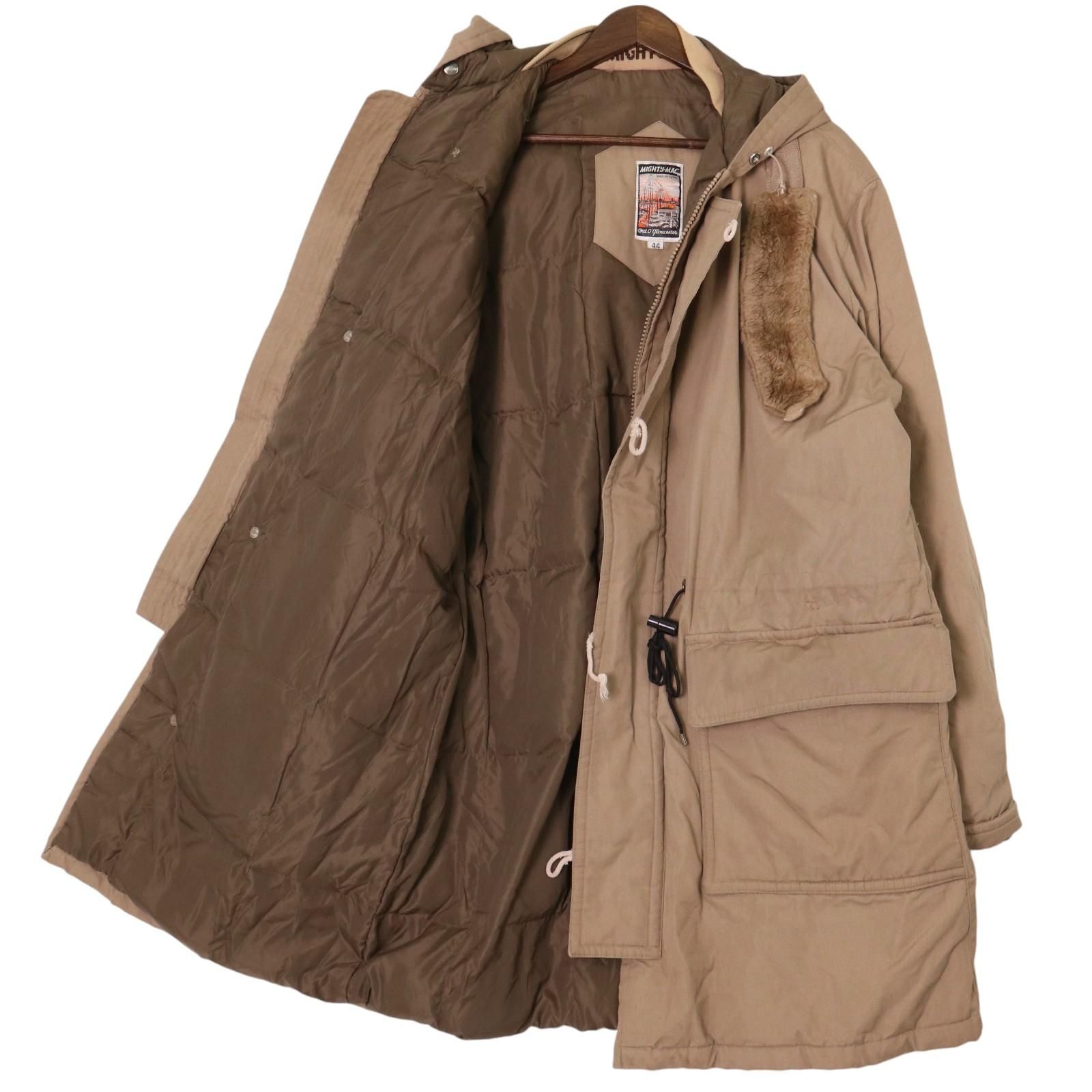 70年代 MIGHTY-MAC マイティーマック フーデッド ダウンコート  