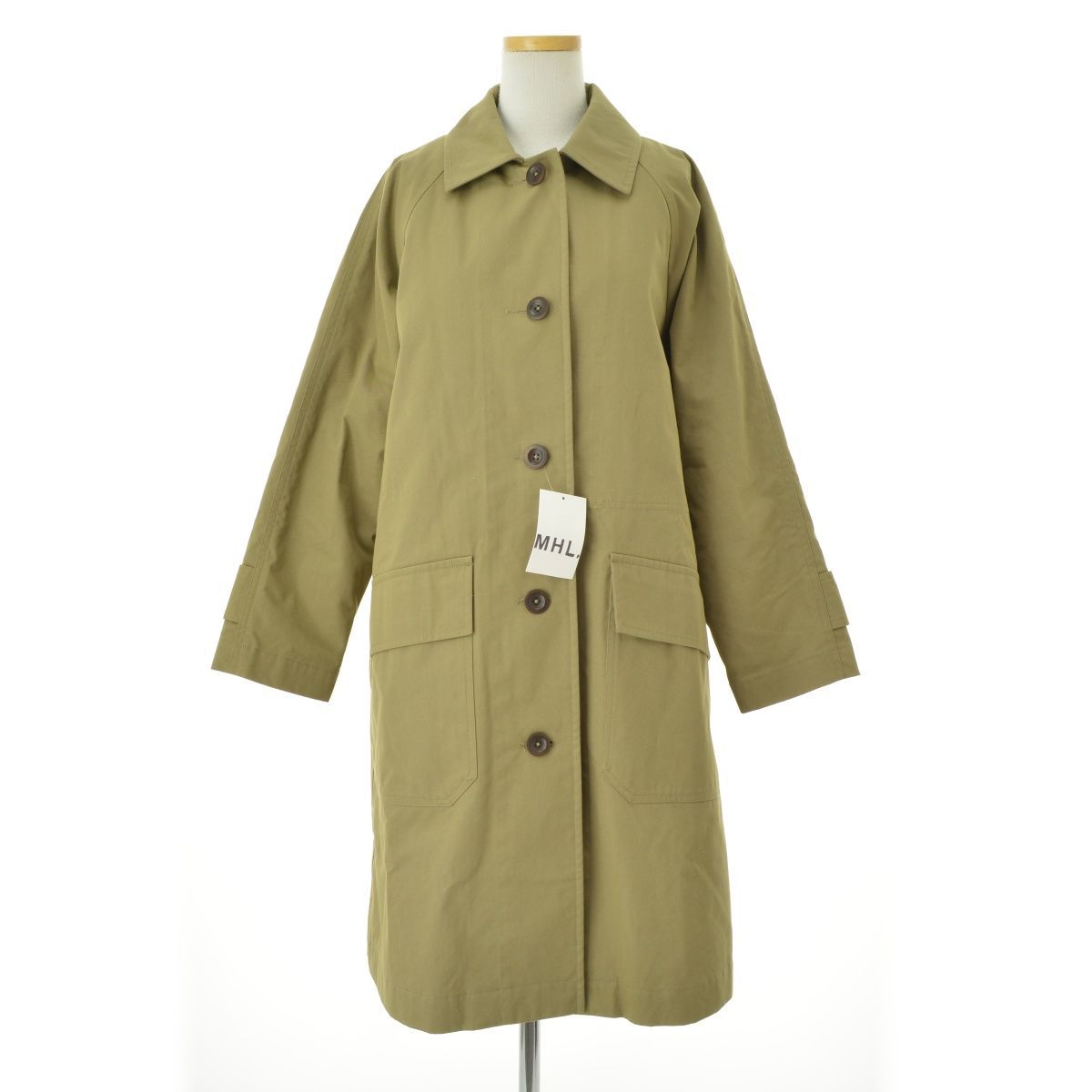 MHL. PROOFED COTTON NYLON TWILL ダウンライナー