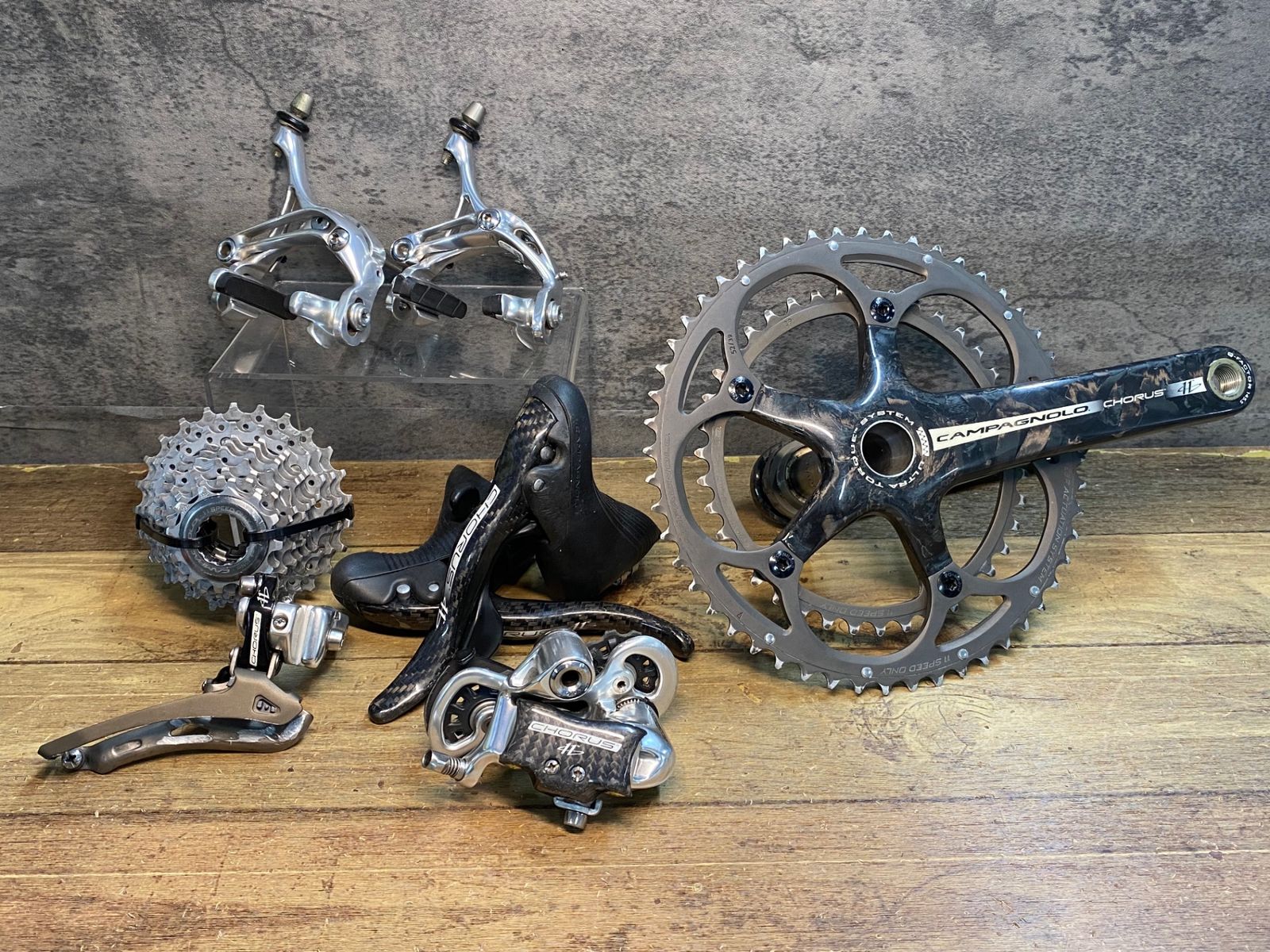 IK313 カンパニョーロ CAMPAGNOLO コーラス CHORUS 2x11s 8点セット 50-34T 170mm 12-25T