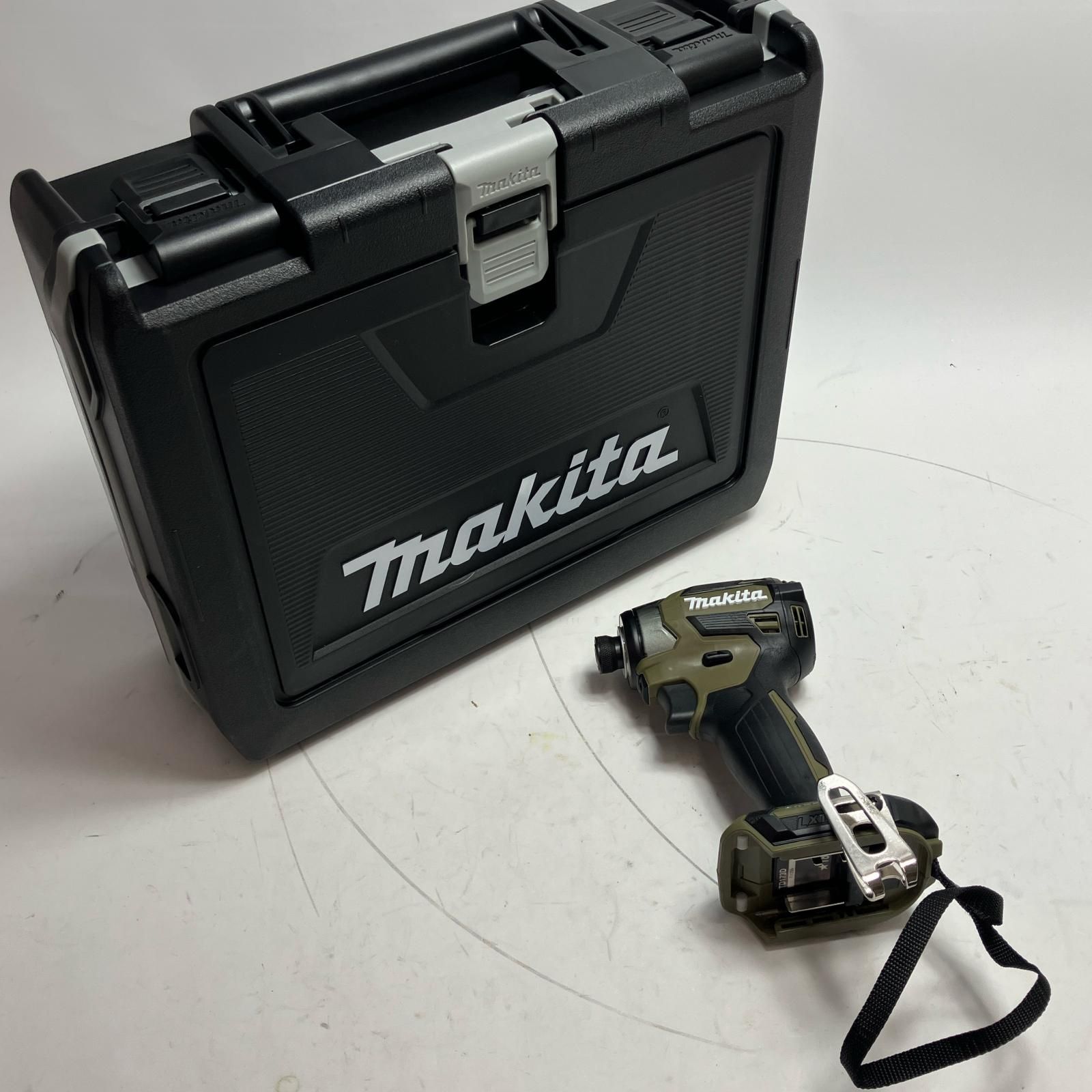 MAKITA マキタ 工具 インパクトドライバ TD173DRGXO オリーブ 充電器 充電池2個 ケース付 コードレス式 18v