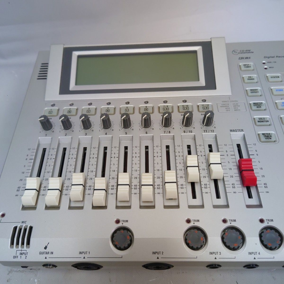 動作品】KORG D12 Digital Recording Studio デジタルマルチトラック 