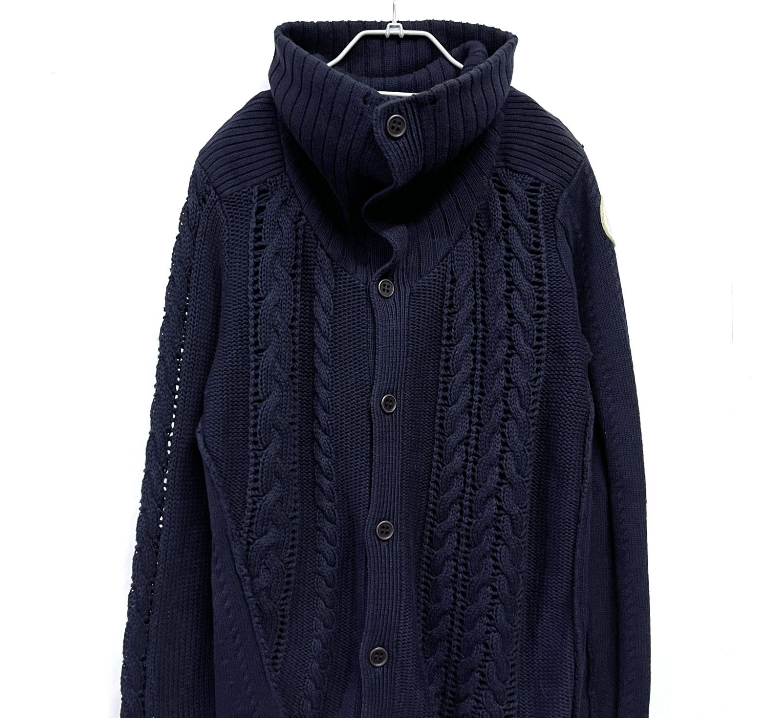 DIESEL｜ディーゼル ケーブル編み ニットカーディガン - メルカリ