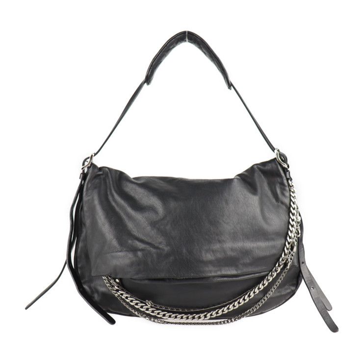 JIMMY CHOO ジミーチュウ バイカーチェーン ショルダーバッグ JIMMY
